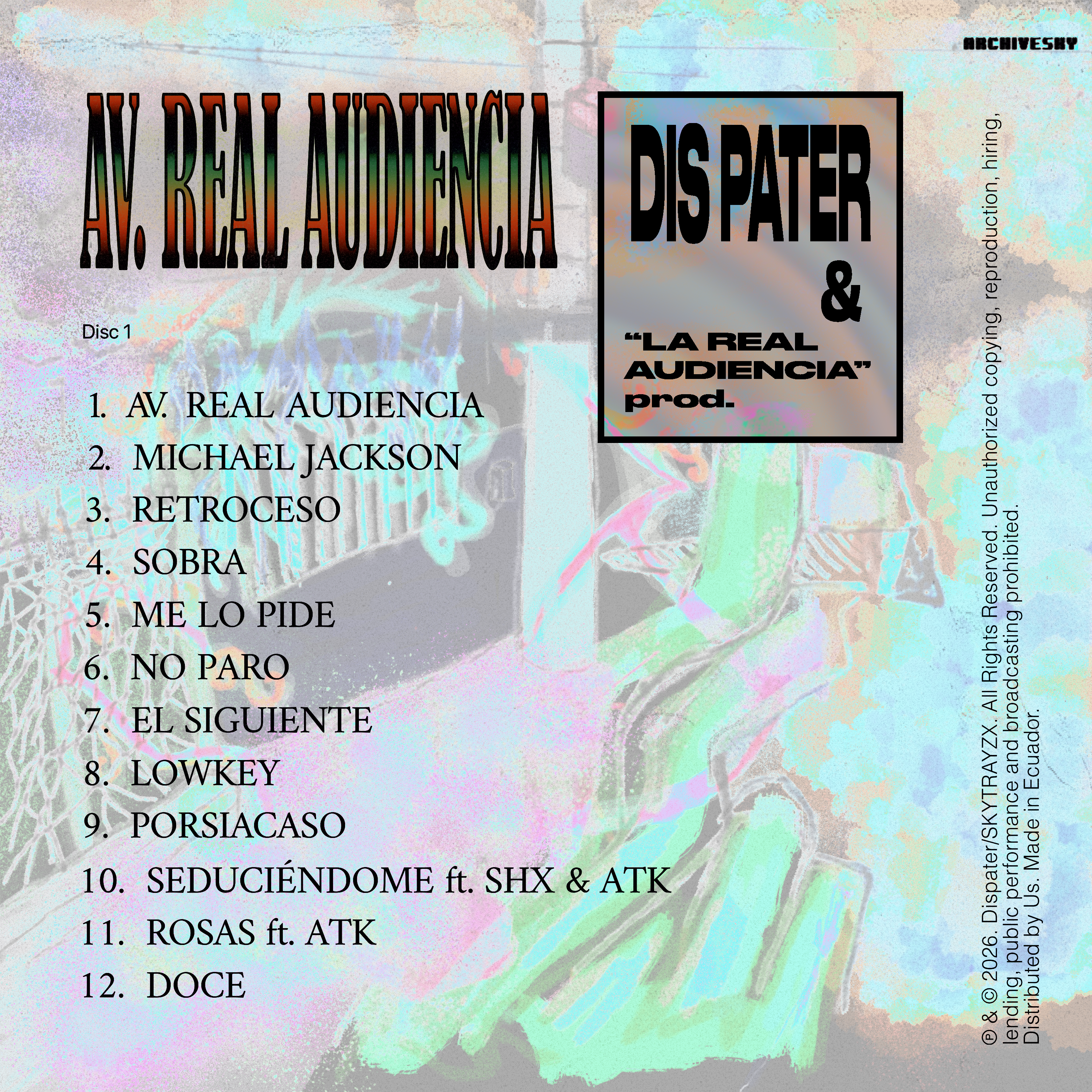 Av. Real Audiencia back cover